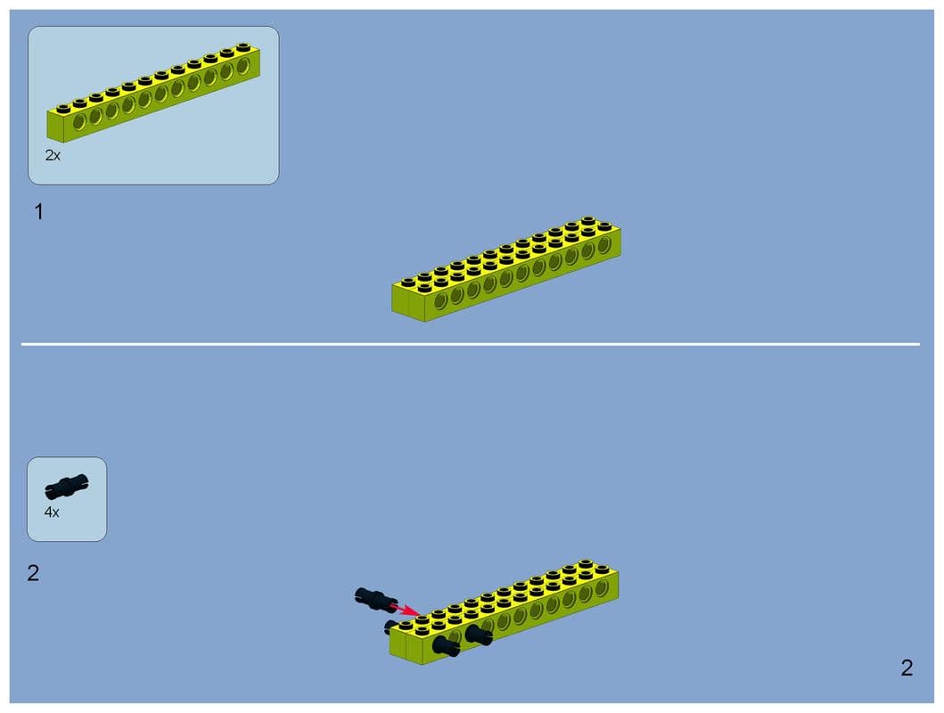 Instrucción Paso 1